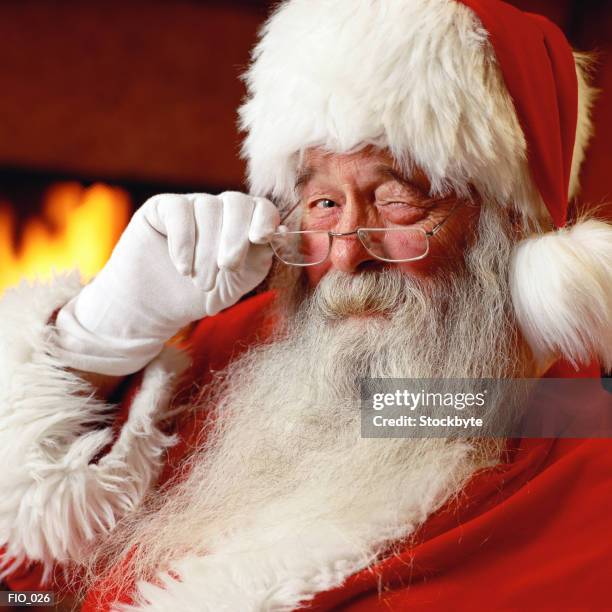 Winking Santa